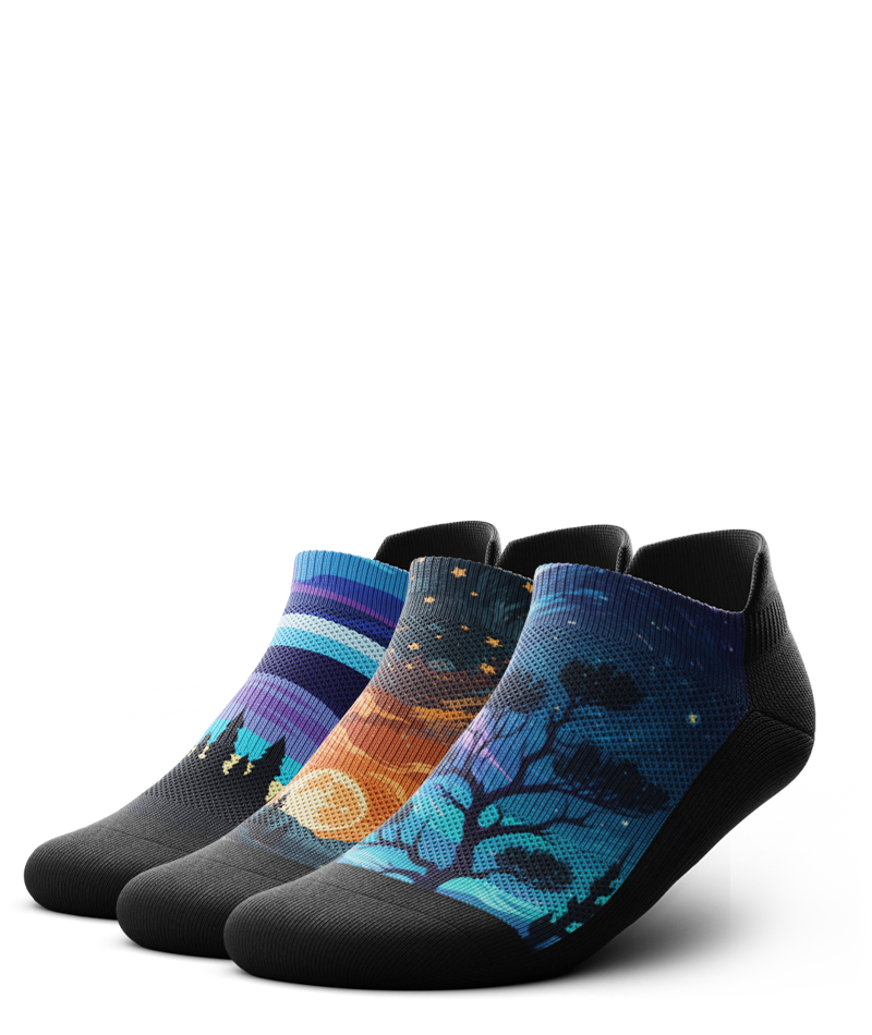 Chaussettes de sport chevilles basses Zero Horizon (paquet de 3)