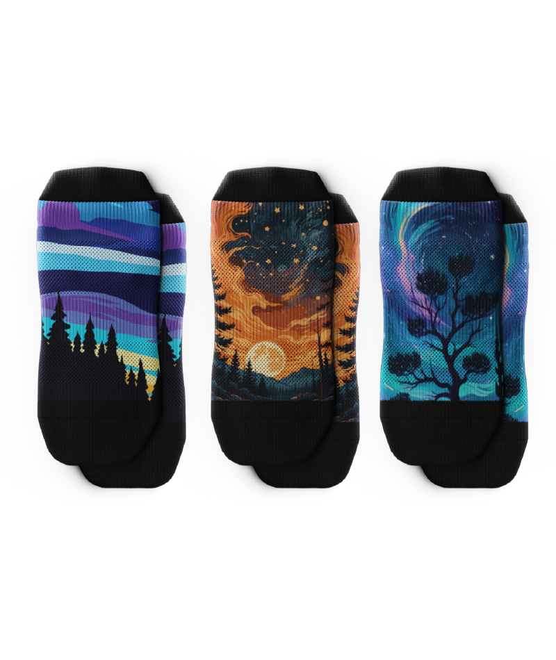 Chaussettes de sport chevilles basses Zero Horizon (paquet de 3)