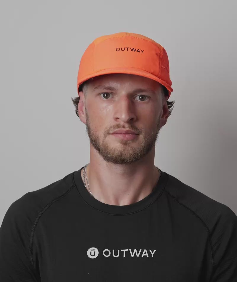 Orange Running Cap