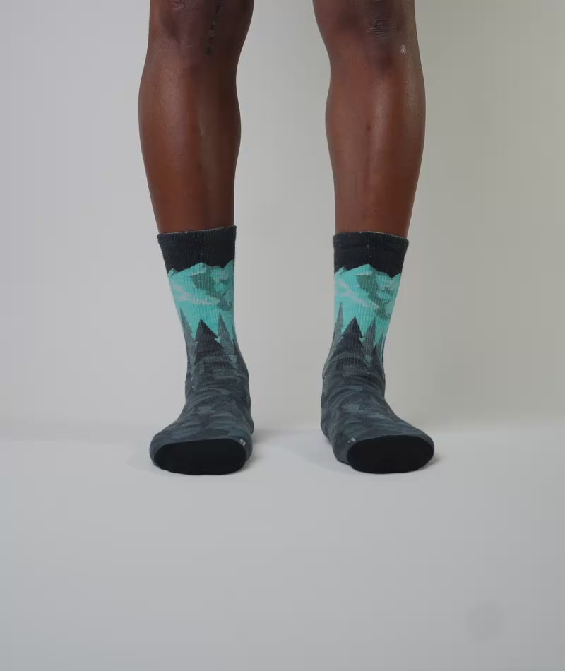 Take A Hike Merino Wool Lite Crew Socks