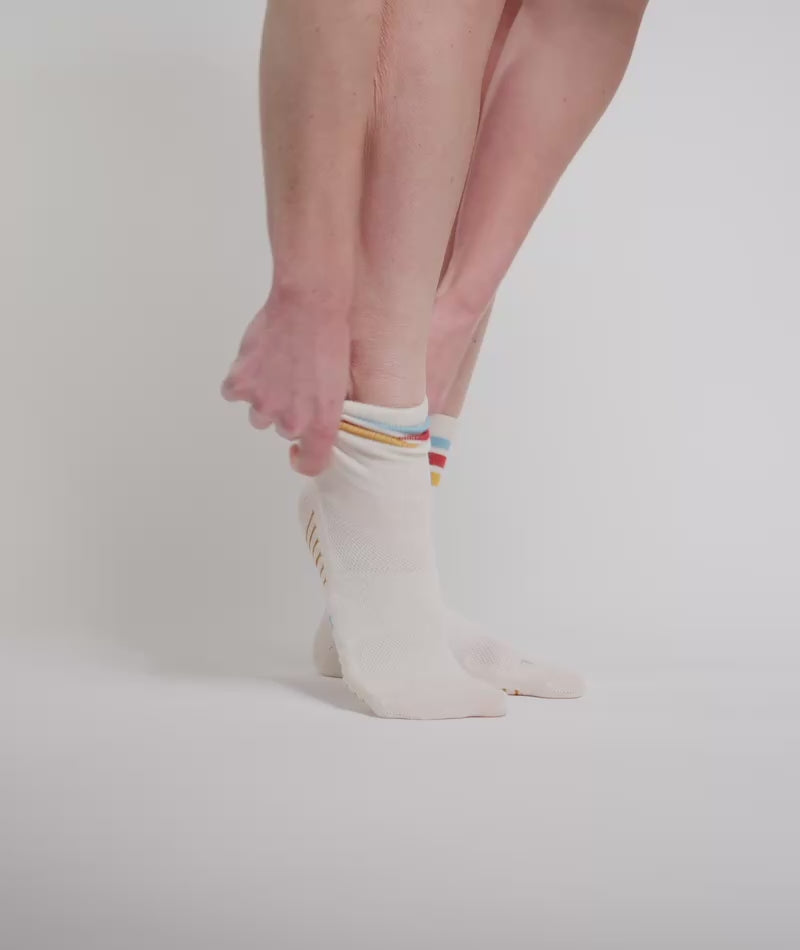 Moonstone Merino Wool Lite Crew Socks