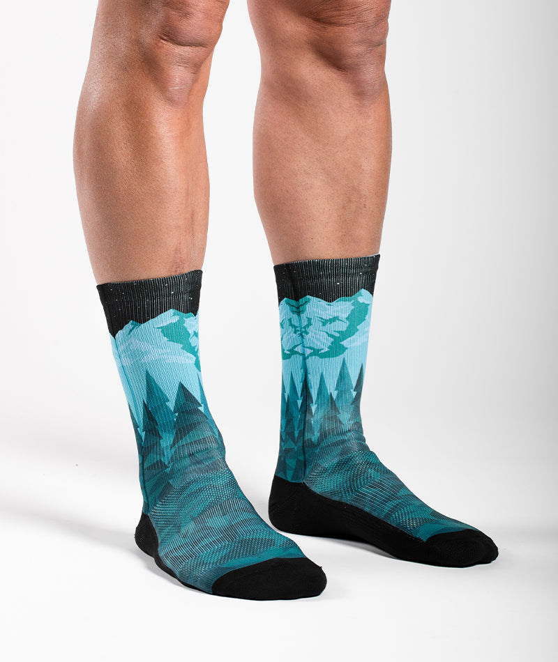 Chaussettes d'équipage athlétiques "Take A Hike"