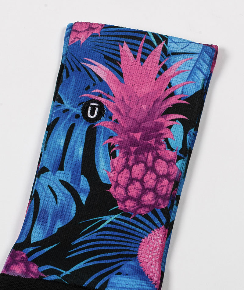 Chaussettes d'équipage athlétiques Tropic Like It's Hot