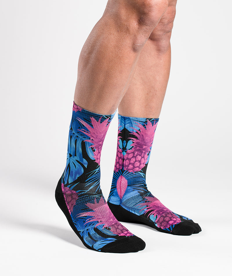 Tropic Like It's Hot Athletic Crew Socks