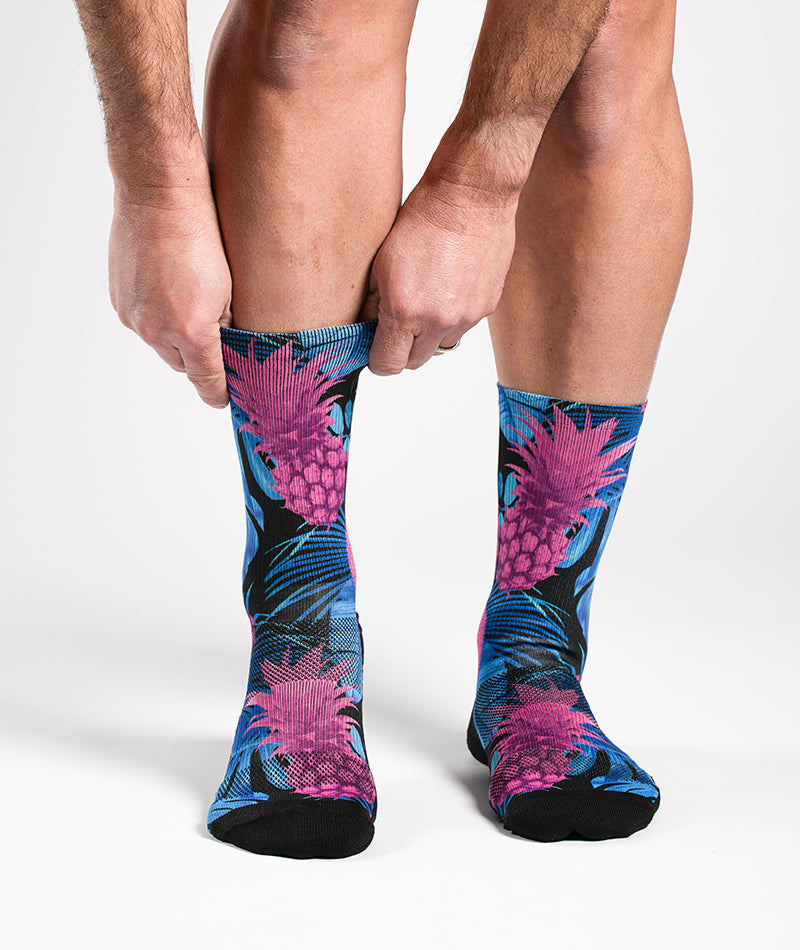 Chaussettes d'équipage athlétiques Tropic Like It's Hot